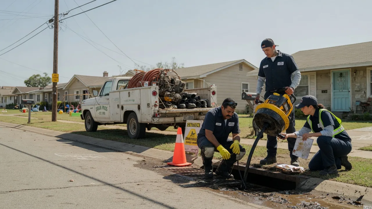Drain Cleaning in Woodleaf, NC near me